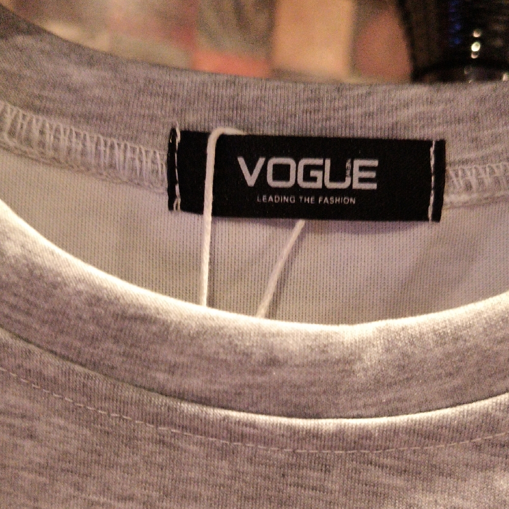VOGUE COLLECTION  Gray Shirt